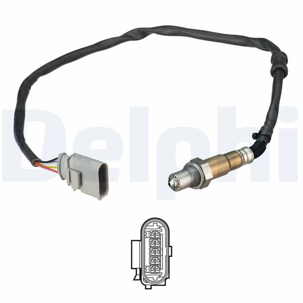 DELPHİ ES21181-12B1 | Ön Oksijen Sensörü AUDI A1,A3,Q2,TT // SEAT Alhambra,Ateca,Leon // SKODA Kodiaq,Octavia,Superb // VW Arteon,Golf,Passat,Polo,Sharan,Teramont,Tiguan,T-Roc 11/2012>