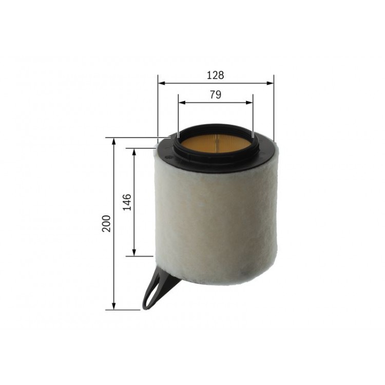 BOSCH F026400018 | HAVA FILTRESI BMW 1 SERISI E81-E87 - 3 SERISI E90 - X1 E84 Ø:142MM U:220MM BOSCH F026400018 | HAVA FILTRESI BMW 1 SERISI E81-E87 - 3 SERISI E90 - X1 E84 Ø:142MM U:220MM