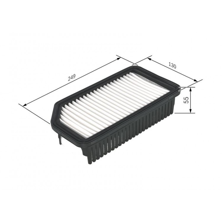 BOSCH F026400137 | HAVA FILTRESI HYUNDAI I20 1.2, I20 1.4, I20 1.4 CRDI 08- BOSCH F026400137 | HAVA FILTRESI HYUNDAI I20 1.2, I20 1.4, I20 1.4 CRDI 08-