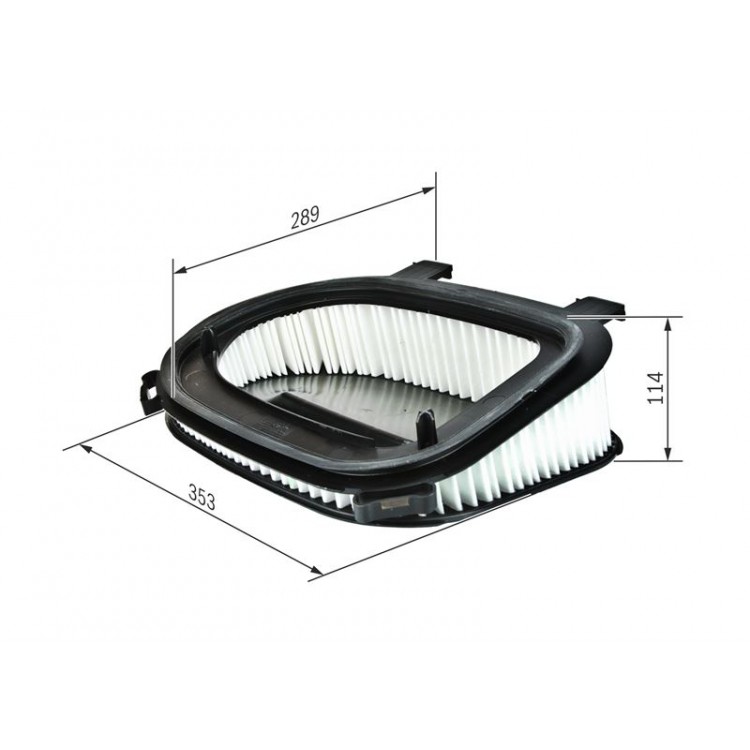 BOSCH F026400366 | HAVA FILTRESI BMW F25, E70, F15, F85, E71, E72 09-17
