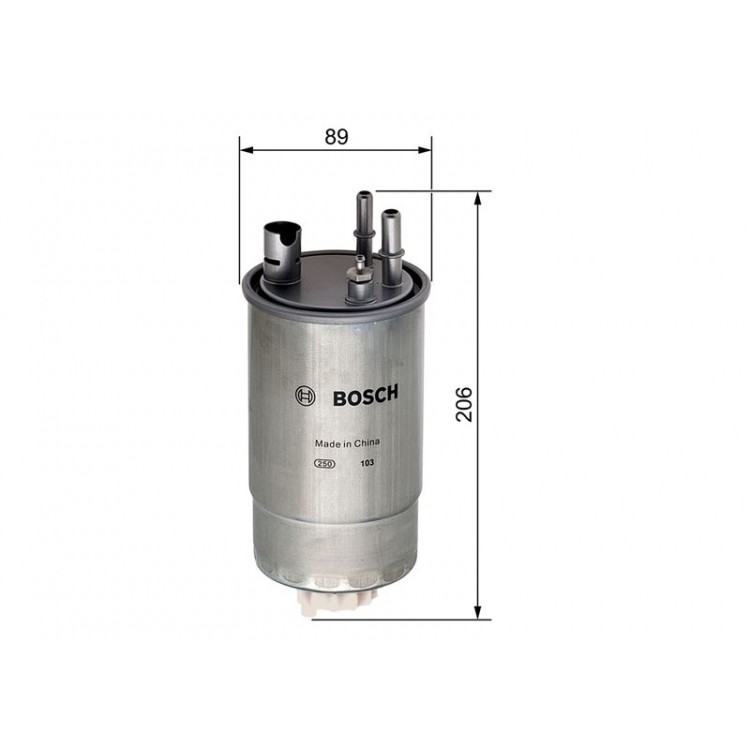 BOSCH F026402049 | YAKIT FILTRESI MAZOT DOBLO 1.9JTD-FIORINO-GRANDE PUNTO-PUNTO EVO 1.3 MULTIJET