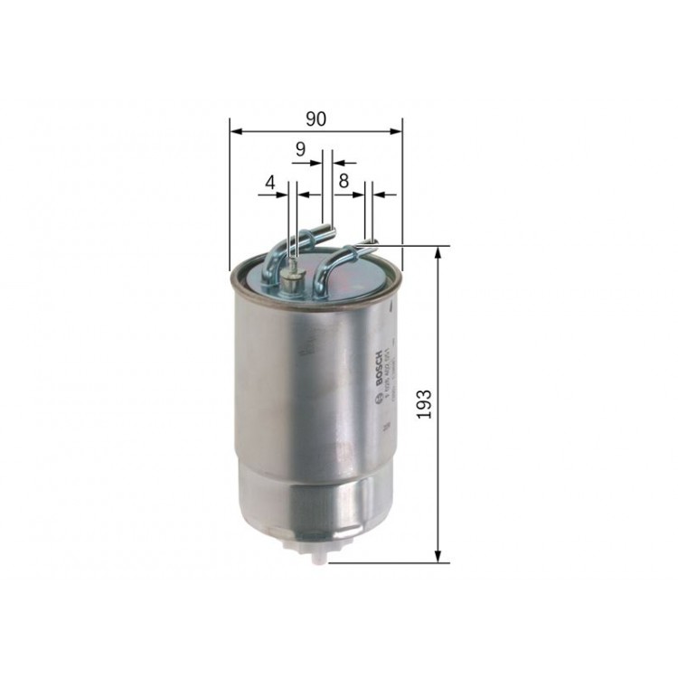 BOSCH F026402051 | YAKIT FILTRESI DIZEL OPEL CORSA D 1.3 CDTI 06-