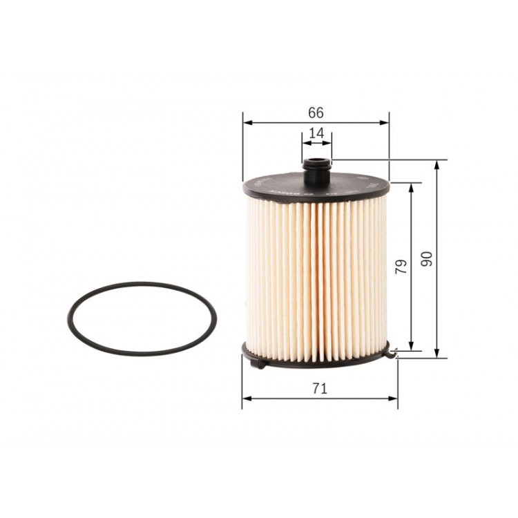 BOSCH F026402810 | YAKIT FILTRESI TOYOTA YARIS 1.4 D 11- BOSCH F026402810 | YAKIT FILTRESI TOYOTA YARIS 1.4 D 11-