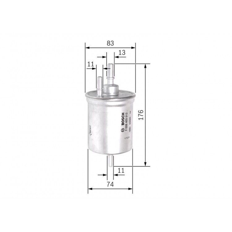 BOSCH F026403012 | YAKIT FILTRESI (BENZIN) AUDI A4,A6 2.0 TFSI ,2.8 FSI 06-11 BOSCH F026403012 | YAKIT FILTRESI (BENZIN) AUDI A4,A6 2.0 TFSI ,2.8 FSI 06-11