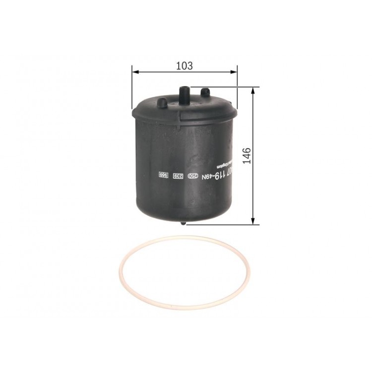 BOSCH F026407119 | YAG FILTRESI DAF TRUCKS CF85,XF105 06-