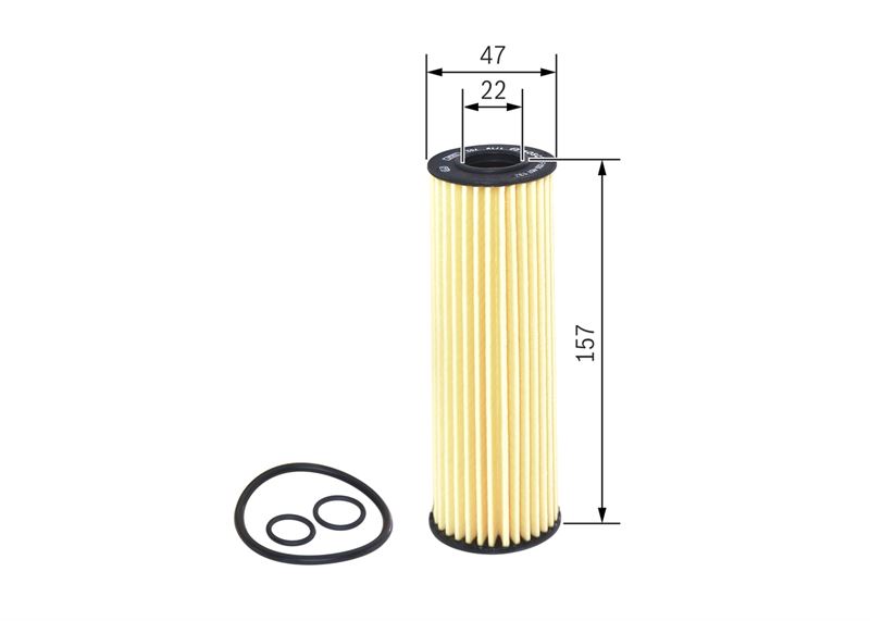 BOSCH F026407132 | YAĞ FİLTRESİ  C-KLASSE; E-KLASSE; SLK-KLASSE; E-SERİE