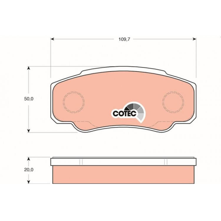 DISK BALATA ARKA CITROEN JUMPER 02-06 PEUGEOT BOXER 02-06;FIAT DUCATO 02-06
