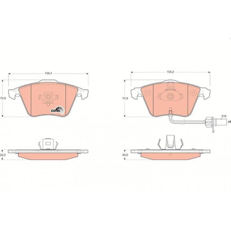 TRW
GDB1659 | DISK BALATA ON AUDI: A4 (8EC, B7), A6 (4F2, C6), A6 ALLROAD (4FH, C6), A6 AVANT (4F5, C6) - AUDI - FAW-AUDI: A6L (C6, 4Z8) 2005-2013 TRW
GDB1659 | DISK BALATA ON AUDI: A4 (8EC, B7), A6 (4F2, C6), A6 ALLROAD (4FH, C6), A6 AVANT (4F5, C6) - AUDI - FAW-AUDI: A6L (C6, 4Z8) 2005-2013