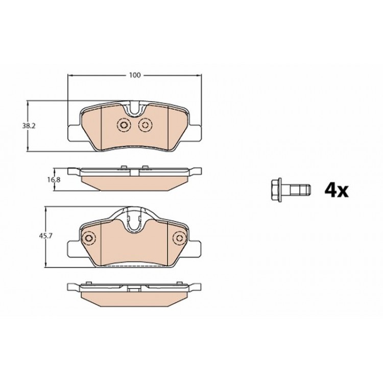 TRW
GDB2088 | ARKA DISK BALATA MINI: MINI (F55), MINI (F56), MINI CONVERTIBLE (F57) 2018-2018 TRW
GDB2088 | ARKA DISK BALATA MINI: MINI (F55), MINI (F56), MINI CONVERTIBLE (F57) 2018-2018