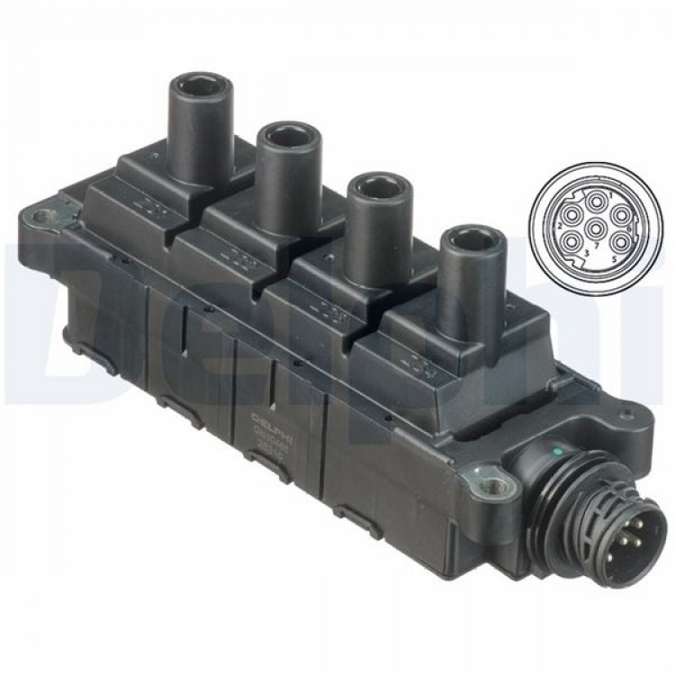 DELPHİ GN10465-12B1 | ATESLEME BOBINI - BMW BMW 316CI, 316I, 318CI, 318I, 318IS, 318TI, 518I, Z3 08/1989 >