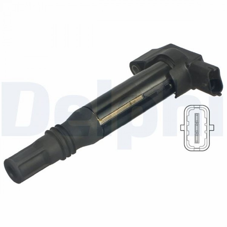 DELPHİ GN10583-12B1 | ATESLEME BOBINI KALEM PSA C-ELYSEE-C1-C3-C4 108 -2008-208-301-308 12-16 -