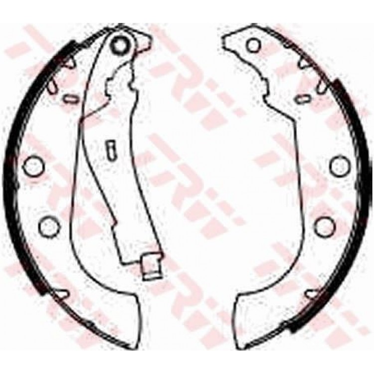 TRW GS8272 | BALATA PABUCLU ARKA ( PEUGEOT )  P306 - P405