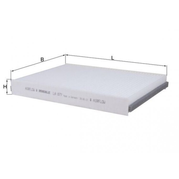 MAHLE LA877 | POLEN FILTRESI MERCEDES W205 S205 C205 A205 C257 W213 W166 W463