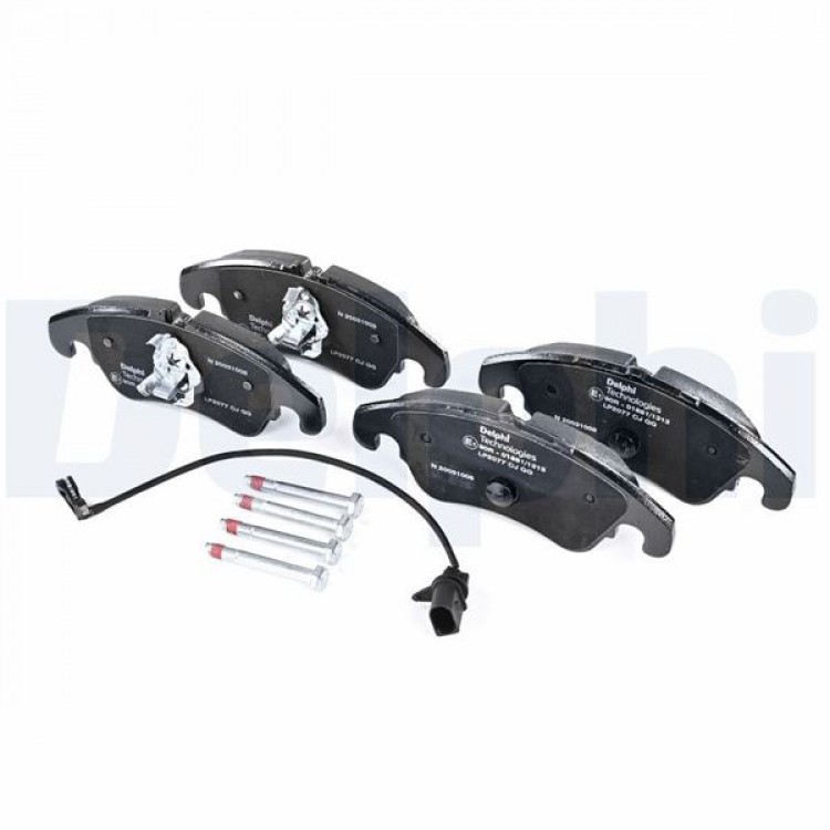 DELPHİ LP2077 | FREN BALATASI ÖN ( WVA 24408 - 24409 ) >  AUDI > A4 - A5 - A6 - A7 - Q5 ( 07 > )