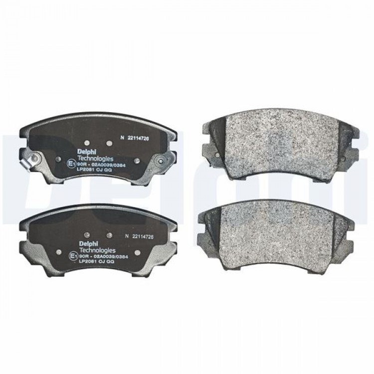 DELPHİ LP2081 | ON FREN BALATASI INSIGNIA ASTRA J ZAFIRA C 17 INCH JANT