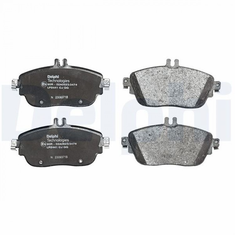 DELPHİ LP2441 | DISK BALATA ON MERCEDES W245 B-CLASS B180 CDI 11 B 180 11 W169 A-CLASS A 180 CDI 12 A 180