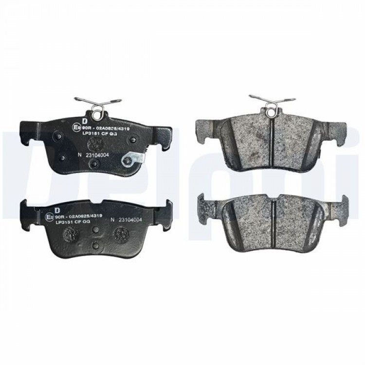 DELPHİ LP3151 | DISK BALATA ARKA FORD MONDEO V 14-