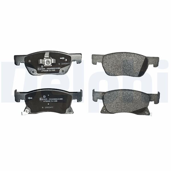 DELPHİ LP3238 | DISK BALATA OPEL ASTRA K 15-