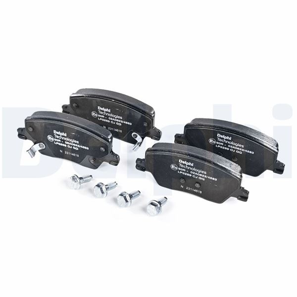 DELPHİ LP3289 | DISK BALATA ON FIAT EGEA 1.3 D 1.6 D 15-