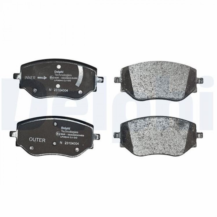 DELPHİ LP3644 | DISK BALATA ON RENAULT NISSAN CLIO V MICRA V 1.0 1.5 18- DELPHİ LP3644 | DISK BALATA ON RENAULT NISSAN CLIO V MICRA V 1.0 1.5 18-