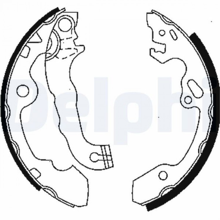 DELPHİ LS1850 | FREN PABUCU FORD FOCUS 98-04 DELPHİ LS1850 | FREN PABUCU FORD FOCUS 98-04