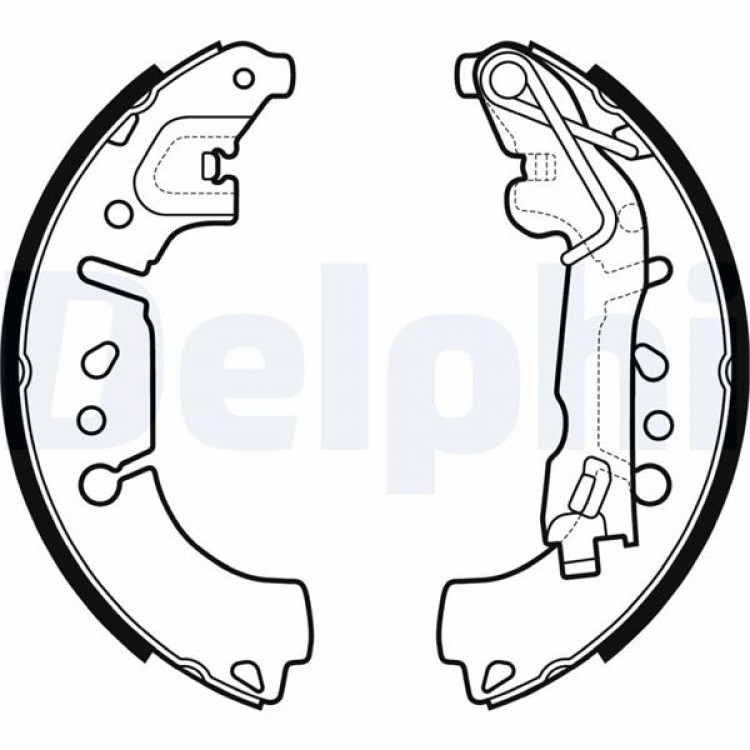 DELPHİ LS2135 | PABUC BALATA FIAT EGEA 500L 1.3D 1.3 MULTIJET 1.4 12-