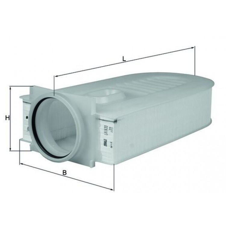 MAHLE LX1833 | HAVA FILTRESI MERCEDES OM651 W204 W212 W222 C218 X218 S204 R172 W166 X204