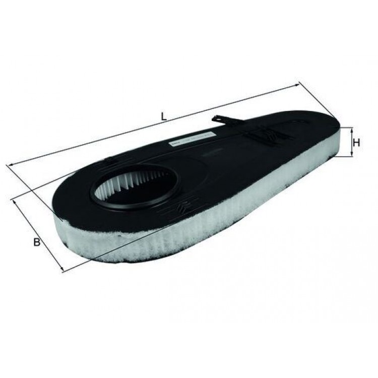 MAHLE LX3598 | HAVA FILTRESI BMW N47 N57 F07 F10 F11 F01 F02