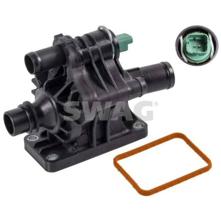 TERMOSTAT KAPAGI KOMPLE PEUGEOT PARTNER II-307 YM-206--EXPERT III-207-308-407-CITROEN C4-C5 II-JUMPY III-C3 II-