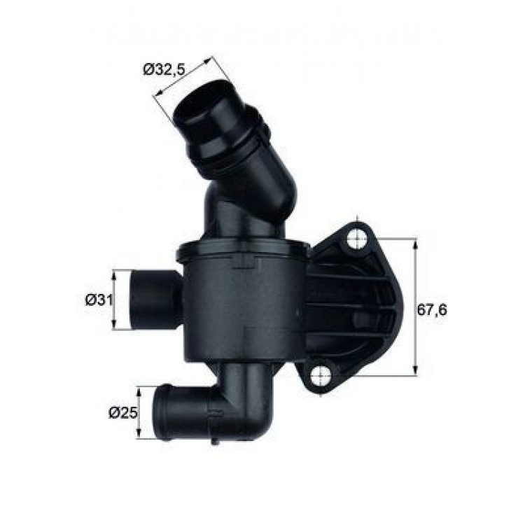 MAHLE TI3487 | TERMOSTAT 87C A4-A5-A6 2.0 TDI 2009-- - MAHLE TI3487 | TERMOSTAT 87C A4-A5-A6 2.0 TDI 2009-- -
