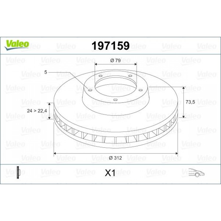 VALEO 197159 | FREN AYNASI ON HAVALI (TEK FIYAT) BMW 3 SERIE E90 E91 E92 E93 05-