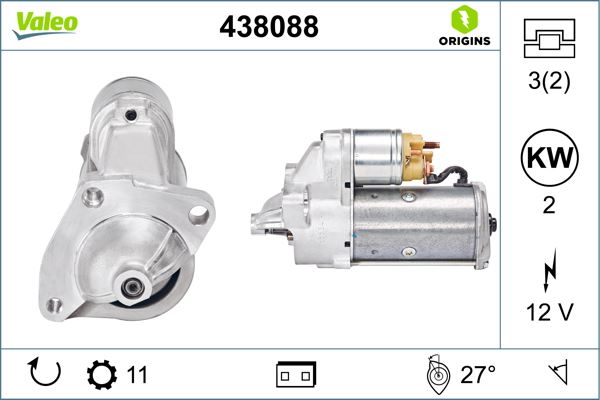 VALEO 446527 | MARS MOTORU TOYOTA COROLLA, AURIS, RAV 4