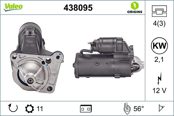 VALEO 438095 | MARS MOTORU 12V 2,1KW 11DIS NISSAN PRIMERA-OPEL MOVANO-RENAULT LAGUNA-ESPACE-MEGANE II-SCENIC- 1,9DCI (F9Q) VALEO 438095 | MARS MOTORU 12V 2,1KW 11DIS NISSAN PRIMERA-OPEL MOVANO-RENAULT LAGUNA-ESPACE-MEGANE II-SCENIC- 1,9DCI (F9Q)