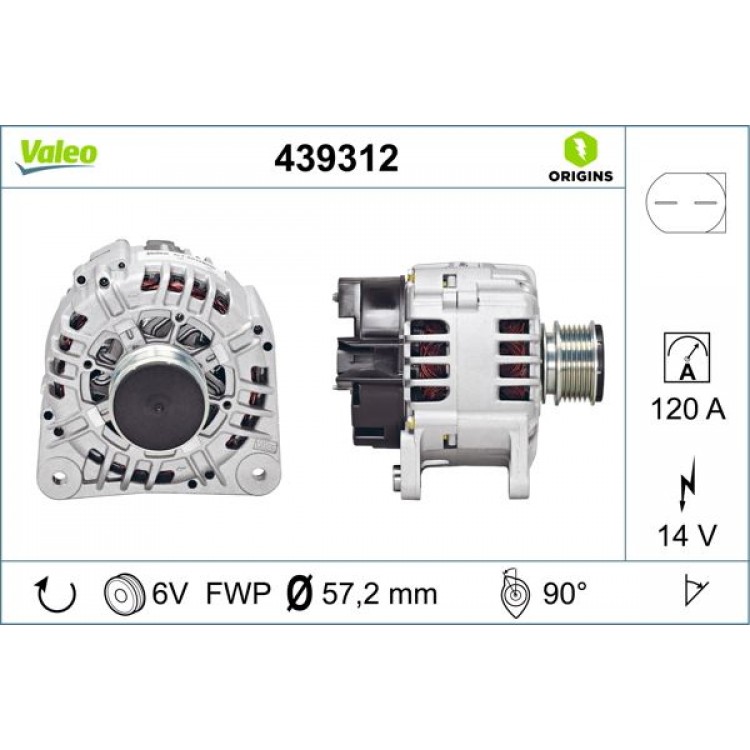 ALTERNATOR 12V 120A VOLKSWAGEN PASSAT 1,9/2,0TDI-GOLF IV/V-BORA-SEAT ALTERNATOR 12V 120A VOLKSWAGEN PASSAT 1,9/2,0TDI-GOLF IV/V-BORA-SEAT