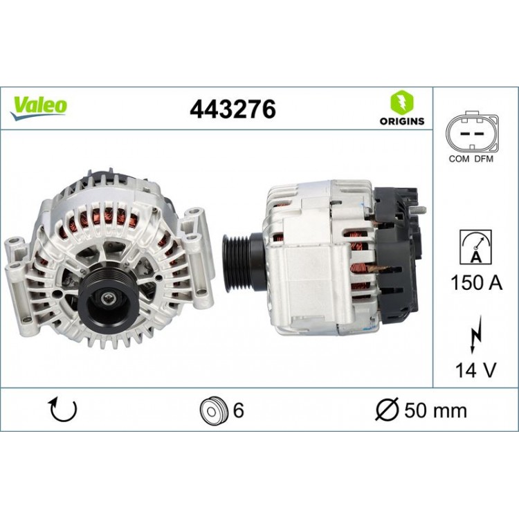 ALTERNATOR MERCEDES W636