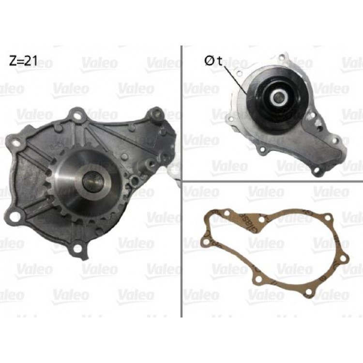 VALEO 506714 | SU POMPASI PEUGEOT 206 307 1.4HDI CITROEN C2-C3 1.4HDI 05-