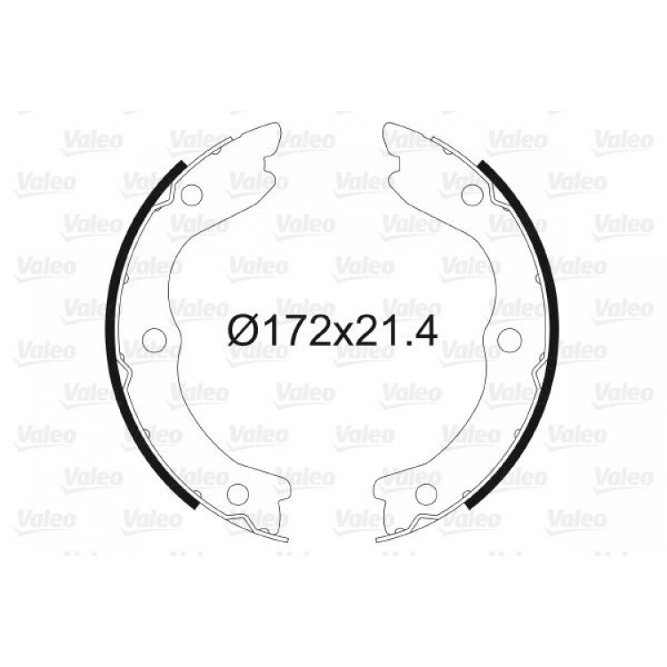 VALEO 564177 | EL FREN BALATASI NISSAN X-TRAIL (T30) 2.0 4×4 ; NISSAN X-TRAIL (T30) 2.2 Di 4×4 ; NISSAN X-TRAIL (T30) 2.5 4×4 ; NISSAN X-TRAIL (T30) 2.2 dCi 4×4 ; NISSAN X-TRAIL (T30) 2 ; NISSAN X-TRAIL (T30) 2.2 dC