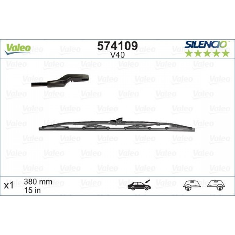 SILECEK SUPURGESI X1 V40 FORD FIESTA MITSI-UBISHI PAJERO TOYOTA 5K ST+YT 400