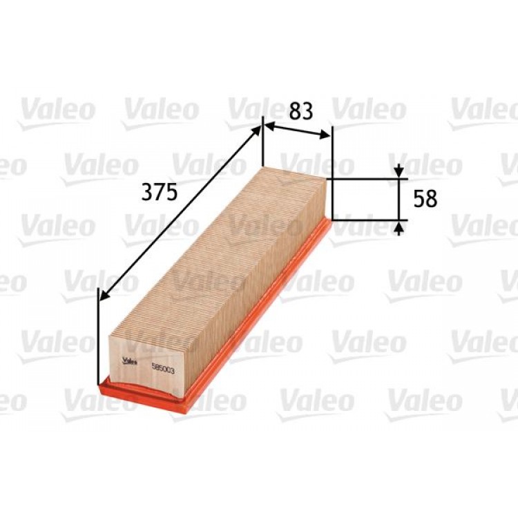 VALEO 585003 | HAVA FILTRESI RENAULT CLIO II 1.5 DCI, KANGOO 05>, MAGANE , DACIA LOGAN 05>, SANDERO, ALMERA II 1.5 DCI, DUSTER 1.5 DCI VALEO 585003 | HAVA FILTRESI RENAULT CLIO II 1.5 DCI, KANGOO 05>, MAGANE , DACIA LOGAN 05>, SANDERO, ALMERA II 1.5 DCI, DUSTER 1.5 DCI