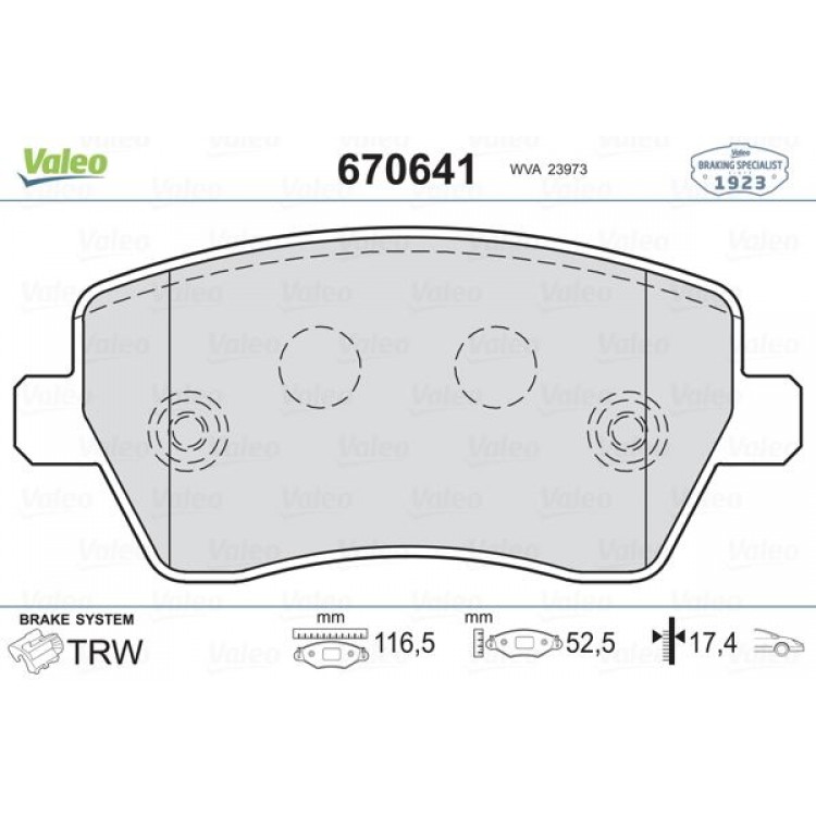VALEO 670641 | DISK BALATA ON NISSAN MICRA 1.2-1.4 16V-1.5DCI-1.6 03-RENAULT CLIO III 1.2 16V 1.4 16V 1.5DCI 1.6 16V 05-;MODUS 1.2 1.4 1.5 1.6 04- VALEO 670641 | DISK BALATA ON NISSAN MICRA 1.2-1.4 16V-1.5DCI-1.6 03-RENAULT CLIO III 1.2 16V 1.4 16V 1.5DCI 1.6 16V 05-;MODUS 1.2 1.4 1.5 1.6 04-