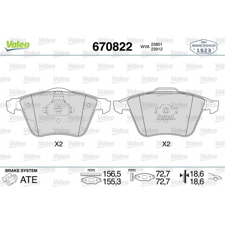 VALEO 670822 | DISK FREN BALATASI ON VECTRA C 02>08 02> 2.8 V6 A4 04>08 A6 04> A8 03> EXEO 09> FOCUS II 05>11 ST MAZDA 3 03> 9-3 VOLVO S40 II 04> V40 12> V50 04> C30 06>12 C70 II 06> VALEO 670822 | DISK FREN BALATASI ON VECTRA C 02>08 02> 2.8 V6 A4 04>08 A6 04> A8 03> EXEO 09> FOCUS II 05>11 ST MAZDA 3 03> 9-3 VOLVO S40 II 04> V40 12> V50 04> C30 06>12 C70 II 06>