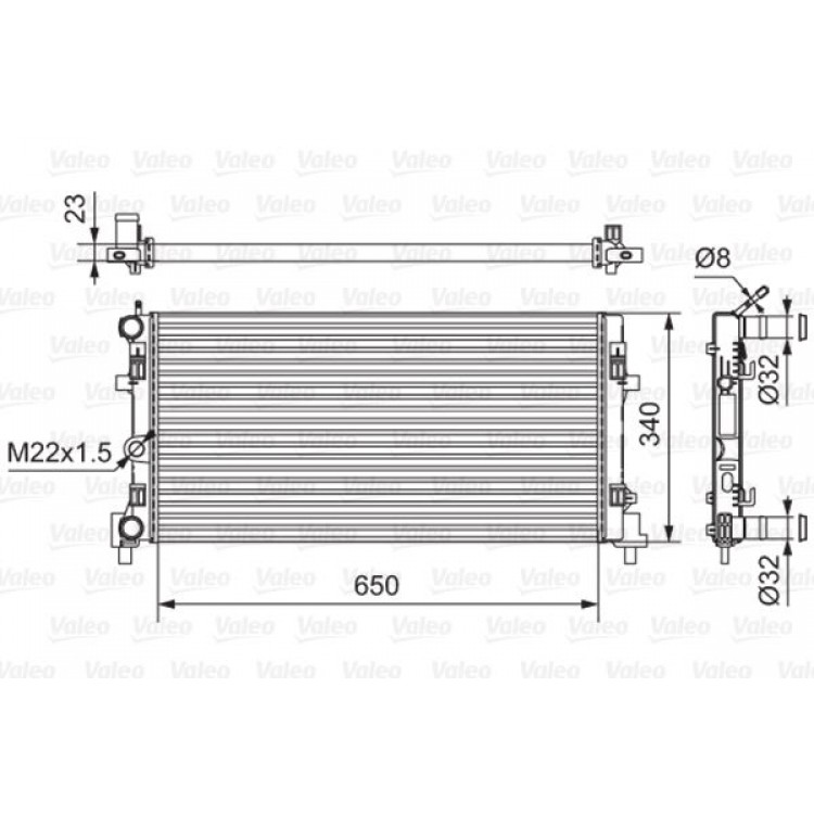 SU RADYATORU VOLKSWAGEN POLO 1.2/1.4/1.6 09-