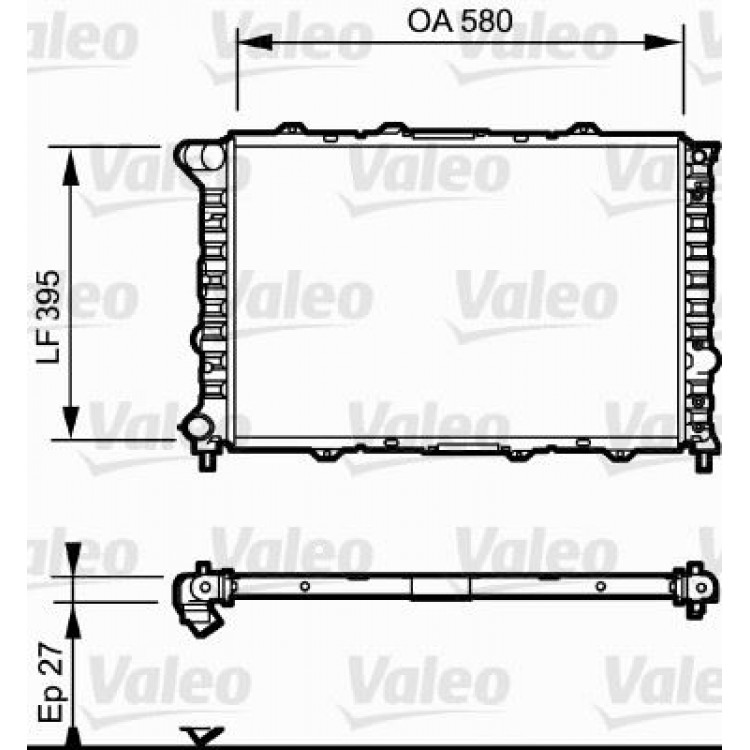 SU RADYATORU ALFA ROMEO 156 1.8-2.0 97-05