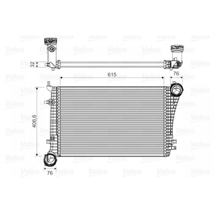 VALEO 818675 | TURBO RADYATORU AUDI A3 VOLKSWAGEN CADDY GOLF JETTA SCIROCCO SKODA SUPERB OCTAVIA SEAT LEON ALTEA VALEO 818675 | TURBO RADYATORU AUDI A3 VOLKSWAGEN CADDY GOLF JETTA SCIROCCO SKODA SUPERB OCTAVIA SEAT LEON ALTEA