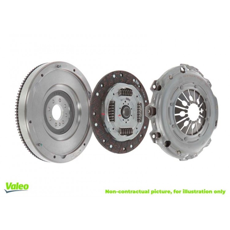 VALEO 835077 | DEBRIYAJ SETI+VOLAN KIT 4P (SABIT GOBEK) DACIA DUSTER   RENAULT CLIO III  FLUENCE  KANGOO NISSAN QASHQAI 1 5 DCI