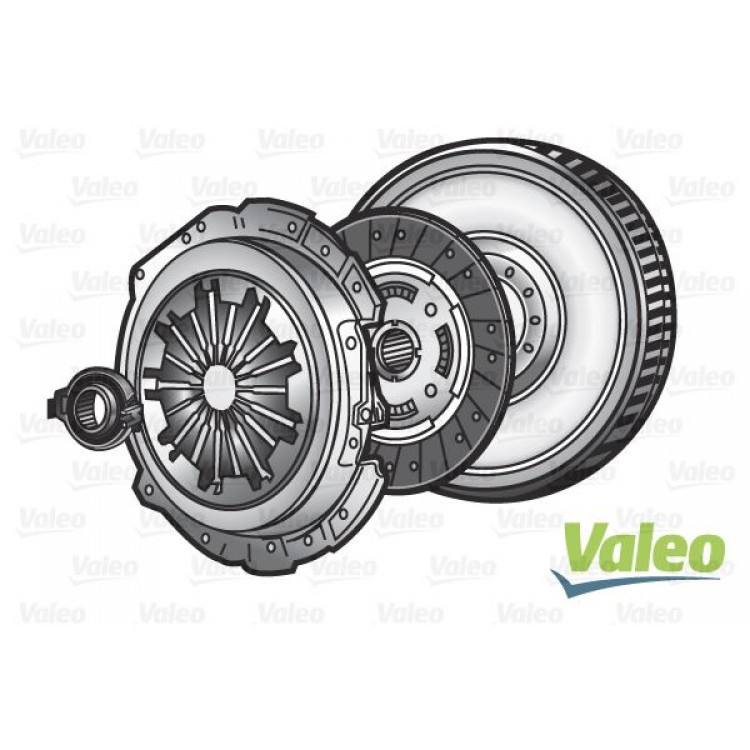 VALEO 835209 | SABIT VOLAN + DEBRIYAJ SET VAG CADDY PASSAT GOLF V A3 JETTA SUPERB BJB BLS BXE BKC 1,9 TDI GOLF VI A3 CAYB CAYC SABIT GOBEK (T5 ICIN UYUMLU DEGIL)