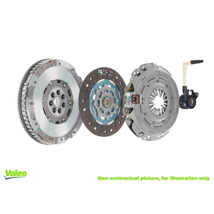 VALEO 837456 | DMF VOLANLI DEBRIYAJ TAKIMI FIAT DOBLO 1.6 D MULTIJET 10-, ALFA ROMEO GIULIETTA 1.6 JTDM 10- (START STOPLU)