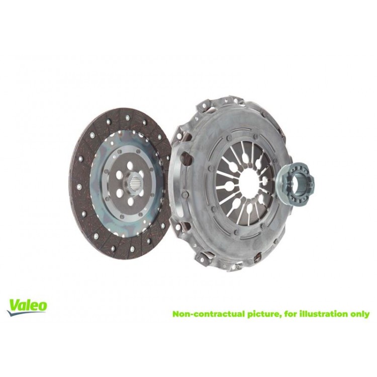 VALEO 877729 | DEBRIYAJ SETI AUDI A3 03 SEAT ALTEA, LEON, TOLEDO 04 SKODA OCTAVIA VOLKSWAGEN EOS, GOLF V 03, GOLF PLUS, JETTA III, PASSAT 05, TOURAN, TRANSPORTER 03 2.0 FSI & 1.9 TDI