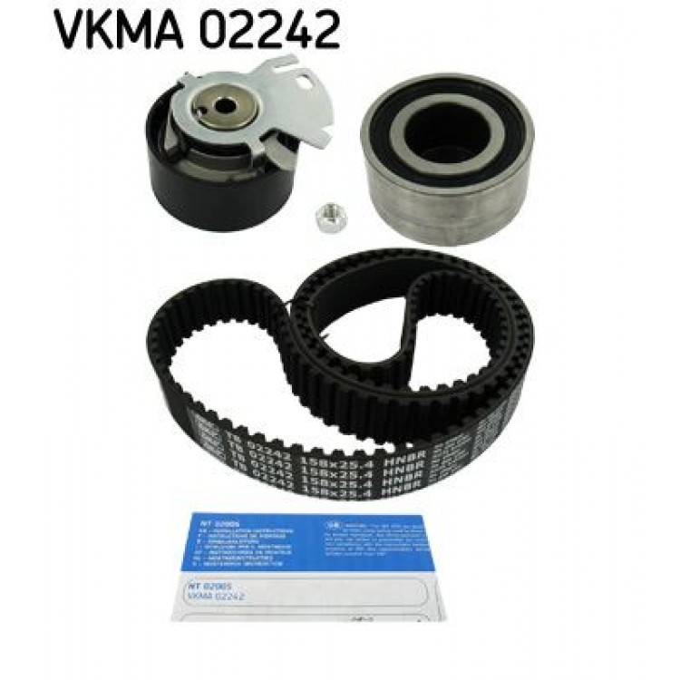 SKF VKMA02242 | TRİGER SETİ ( 158  DİŞ ) >  FIAT > BRAVA - BRAVO - DOBLO - MAREA - PALIO - ALBEA - STILO   1.6 16 V  ( 95 > 04 )