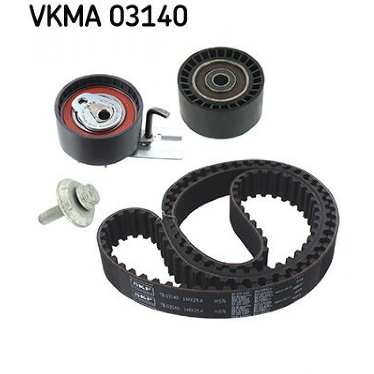SKF VKMA03140 | TRIGER KAYIS SETI 144 DIS FORD FIESTA 1.4 TDCI, PSA 1.4 HDI